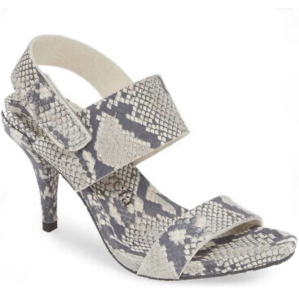 NWT? Pedro Garcia Yoret Python Print Sandal Size 8 US/ 38 EU